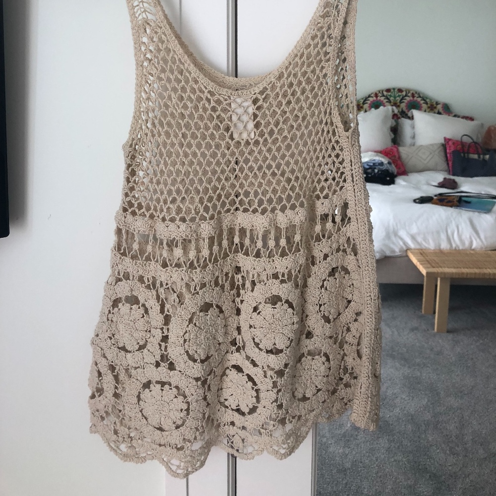 Crochet White Top